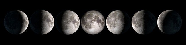Aktuell: Zunehmender Mond