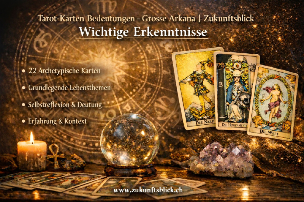 Grosse Arkana Zukunftsblick