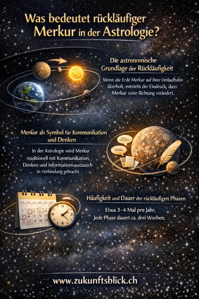 Was bedeutet rückläufiger Merkur in der Astrologie