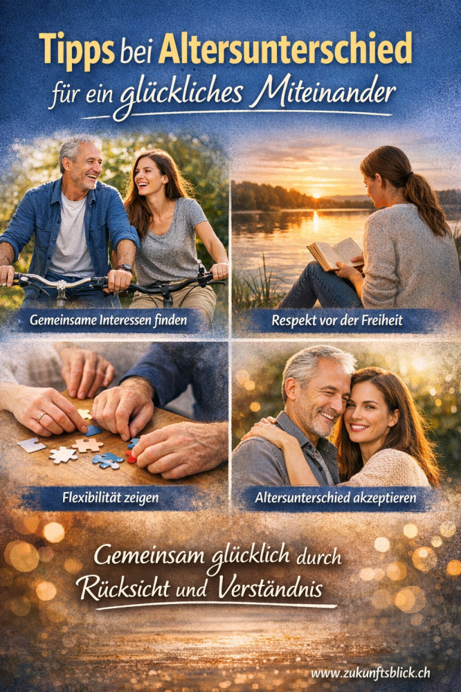 Tipps bei Altersunterschied Zukunftsblick