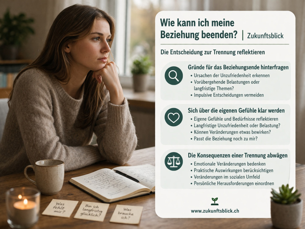 Die Entscheidung zur Trennung reflektieren Zukunftsblick