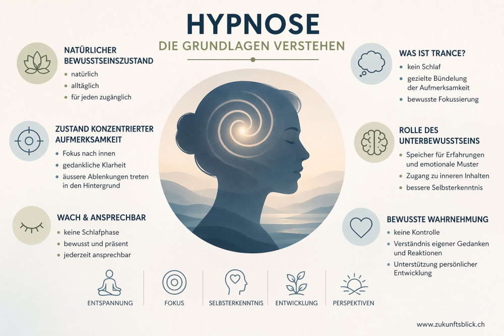Hypnose Grundlagen verstehen Zukunftsblick