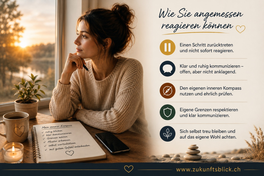 Wie Sie angemessen reagieren können Zukunftsblick