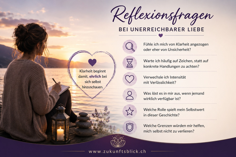 Reflexionsfragen unerreichbare Liebe Zukunftsblick Reflexionsfragen unerreichbare Liebe Zukunftsblick