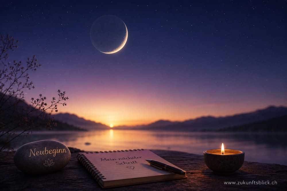 Neumond Neubeginn Zukunftsblick Neumond Neubeginn Zukunftsblick